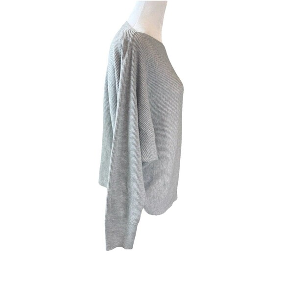 Nine West Sweater Women's Dolman Size XL Gray Heather Long Sleeve - Picture 5 of 10